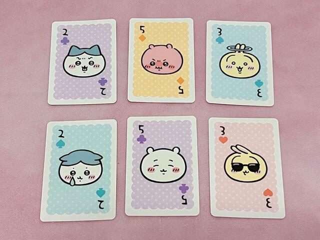 【ちいかわ　ひゃくめんそうトランプ】どこかでみたことがある絵柄…LINEの絵文字なことが判明！