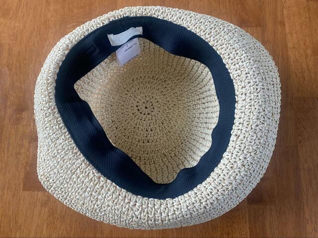 【studio CLIP 畳めるペーパーハット】吸水速乾、抗菌防臭加工もされているのが嬉しい！