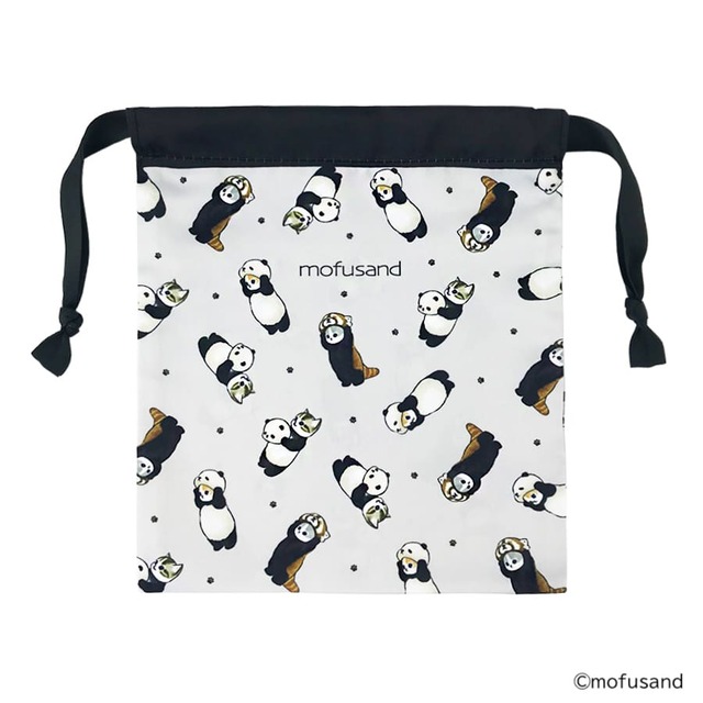 「mofusand 巾着3枚セット」3枚で1,430円(税込)