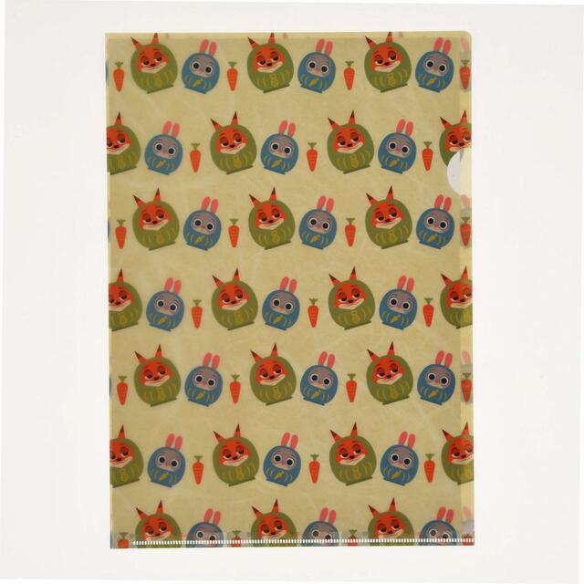 ジュディ・ホップス＆ニック・ワイルド クリアファイル HAPPY JUDY YEAR 440円