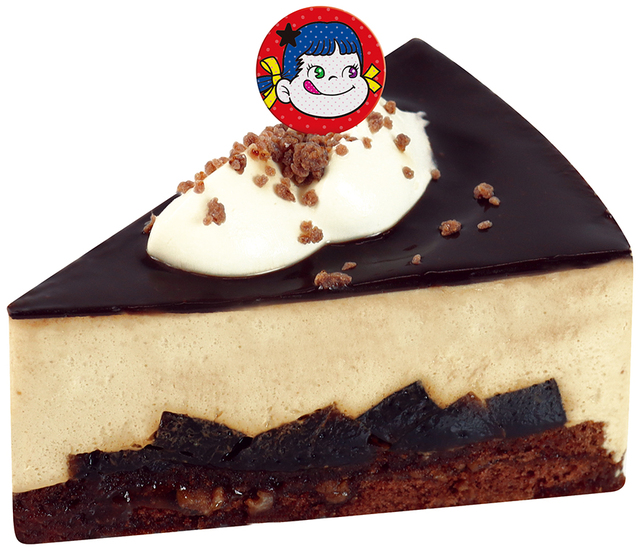 「コーヒーレアチーズ」＜価格：561円（税込）＞ 【【不二家】8月22日は“裏不二家の日”？「BLACKミルキー」や「ブラックミルクレープ」など“ブラック”がテーマカラーの新商品発売！】