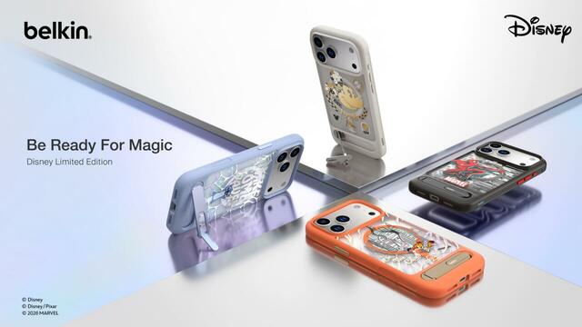 Belkin iPhone 17 シリーズ マグネット式スマホケース 6,990円