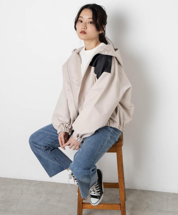 【WEGO（ウィゴー）】ボリュームマウンテンパーカー