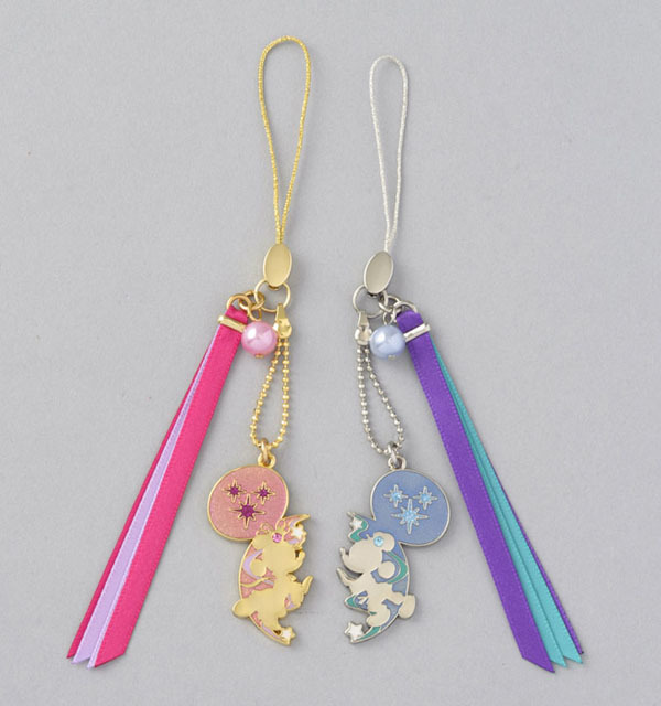 ペアストラップ（¥1,600）／TDL・TDS共通「ディズニー七夕デイズ」スペシャルグッズ ※2015年6月24日(水)発売