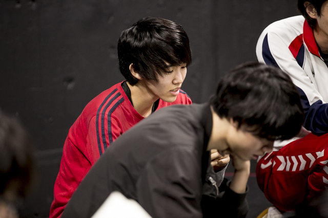 アリスインデッドリースクール 少年・稽古風景（撮影・フクシアヤミ）