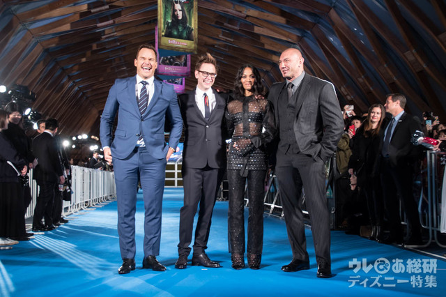 『ガーディアンズ・オブ・ギャラクシー:リミックス』ギャラクシー・カーペット・イベント