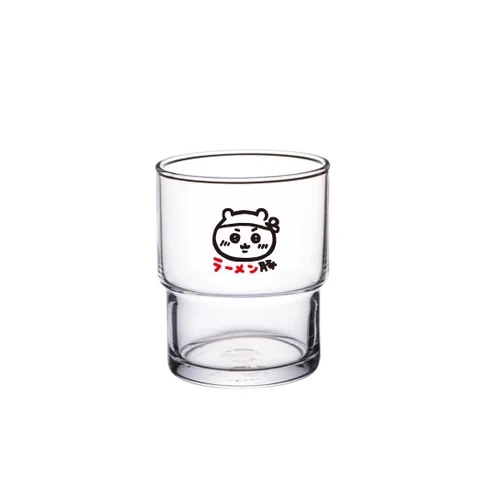 「渋谷PARCO ちいかわラーメン 豚」お冷グラス 1,100円(税込)