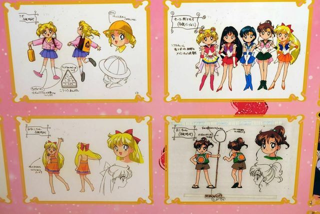 展示風景より　アニメ設定資料