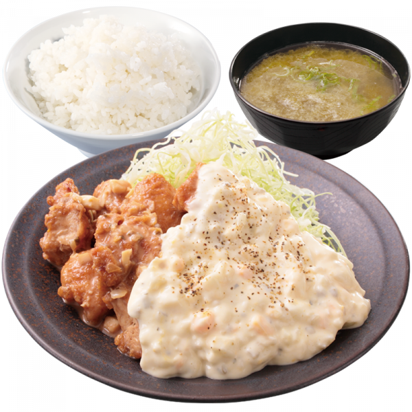 タルタルまみれの「タルタルまみれ定食」