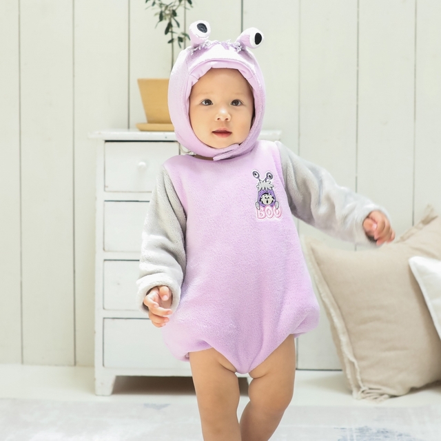 ブー 長袖なりきりたまごオール フード付き（70-80cm）　　｜3,999円（税込）