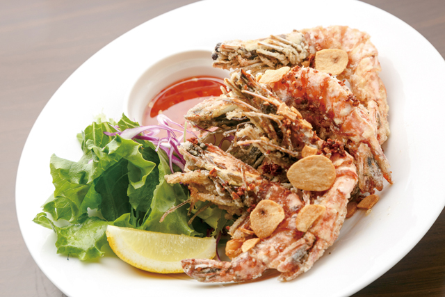 エビカニ専門店の特製ガーリックシュリンプ ／Crab House Eni クラブハウス エニ