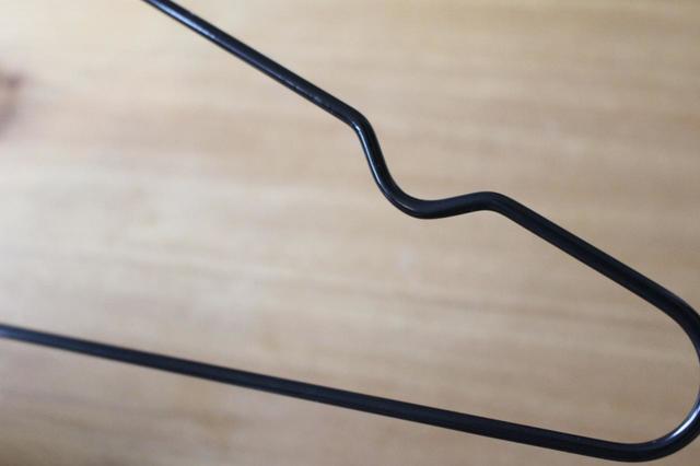 【セリア】子供用　すべりにくい　ノンスリップハンガー／100円