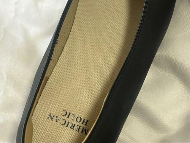 【AMERICAN HOLIC 整履き】中敷はニット素材です