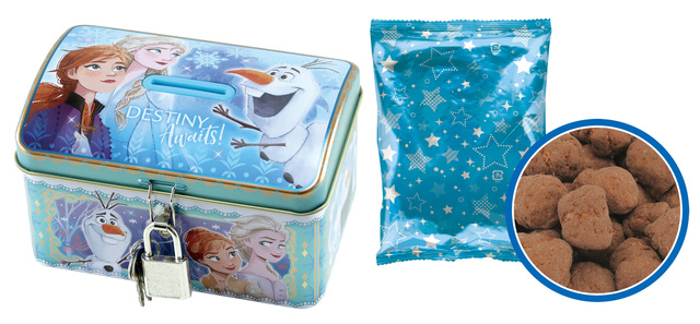 鍵付き缶 価格：本体価格600円＋税 規格：25g ※イオン限定商品ではありません