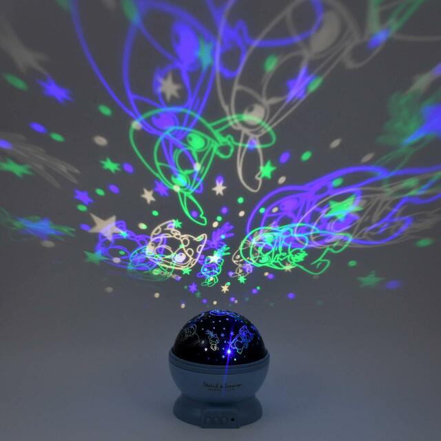 スティッチ＆スクランプ ルームプロジェクター Disney Stitch＆Scramp OHANA LIFE 4,400円