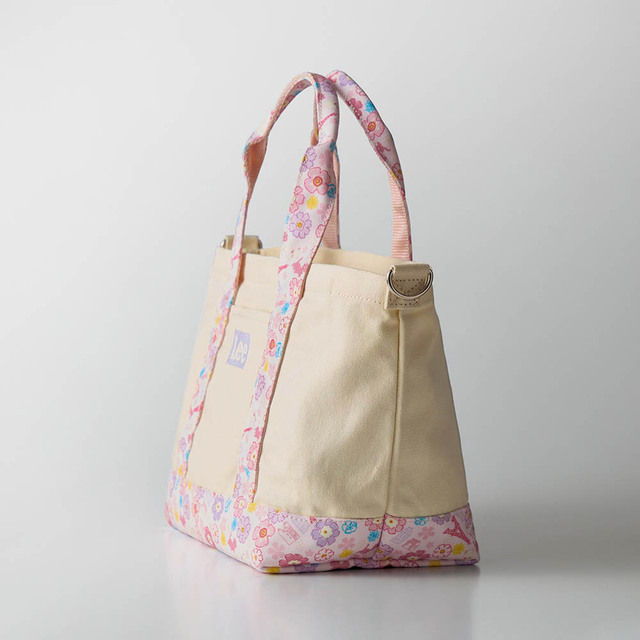花柄持ち手の2WAYトートバッグ(Lee)(選べるキャラクター)|¥5,990 (税込)