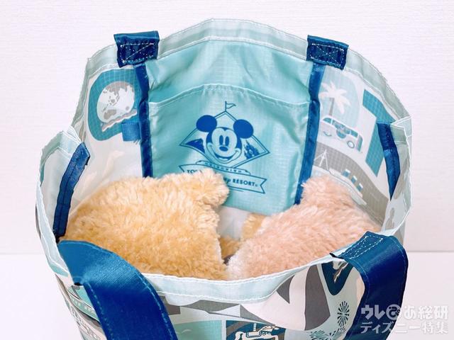 Sサイズダッフィー&シェリーメイ収納例