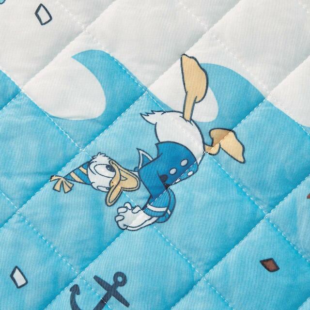 接触冷感の敷パッド「ドナルド＆ファミリー」（ディズニー/Disney）｜￥4,990～￥7,480（税込）