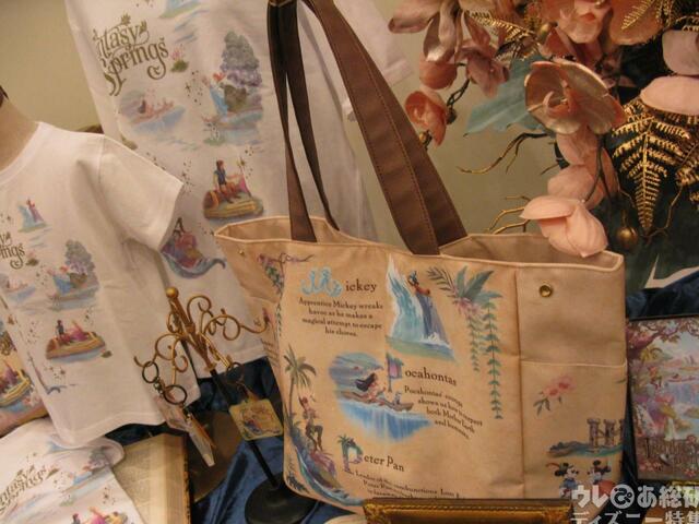 トートバッグ 5,000円｜「ファンタジースプリングス」の壮大な美しい世界観をテーマにしたグッズ｜販売店舗：東京ディズニーシー「エンポーリオ」｜発売日：2024年5月28日（火）