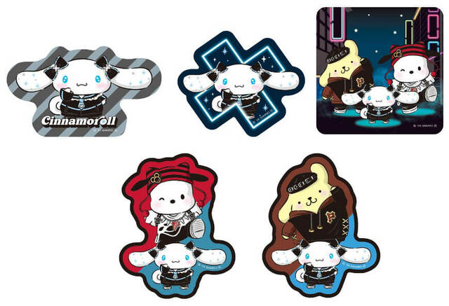 ダイカットステッカー賞｜Happyくじ『Sanrio characters Halloween 2024』