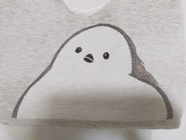 シマエナガのつぶらな瞳がかわいい【ニトリデコホーム商品】トートバッグ（シマエナガ）
