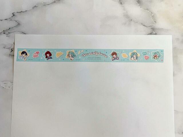 【100円ショップ×うる星やつら】ライトブルーのデザインはこんな感じ！