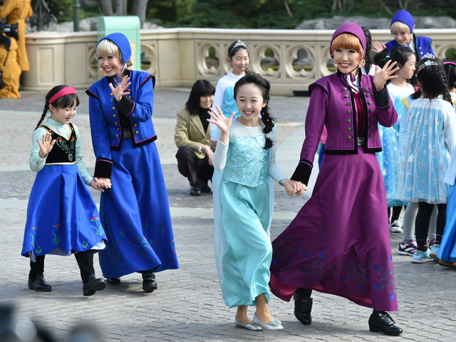 アナとエルサのウィンターグリーティング