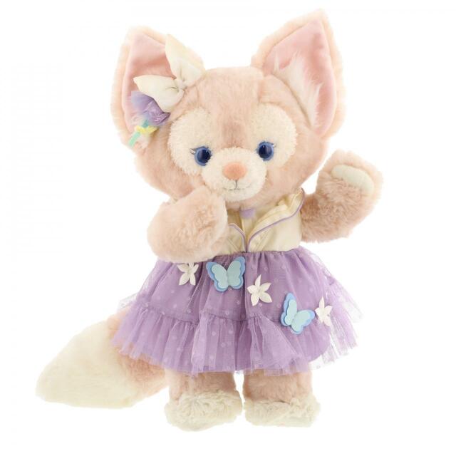 ぬいぐるみコスチューム 5,600円|セット内容:髪飾り、ワンピース ※ぬいぐるみは含まれません|「ダッフィー&フレンズのフロム・オール・オブ・アス」グッズ|東京ディズニーリゾート40周年“ドリームゴーラウンド”|発売日:2023年4月10日(月)|販売店舗:東京ディズニーシー「マクダックス・デパートメントストア」