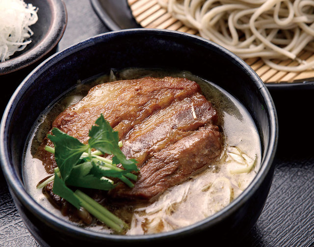 ぢゅるり（赤坂）・贅沢つけ角煮そば　850円