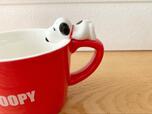 【ニトリ【デコホーム商品】フィギュア付きマグ(スヌーピーSPY-701)】持ったときの安定感が高い！