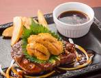 うに&ヒレステーキ