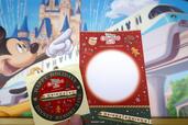【ディズニーリゾートライン】「ディズニー・クリスマス2025」スタンプラリー台紙とシール