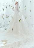 KIYOKO HATA（キヨコハタ）×marry（マリー）新作ウェディングドレス　KH-0037_OffWhite