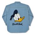 ドナルド 長袖シャツ デニム ブルー DONALD FASHION 2026 8,800円