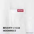 【宝島チャンネル・キャラクターTシャツ】MOOMIN リトルミイのポケット Tシャツ・胸元