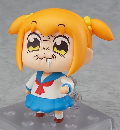 ポプテピピック ポプ子 ピピ美のねんどろいどが再販決定 おなじみのセリフの 吹き出しプレート も付属 Medery Character S