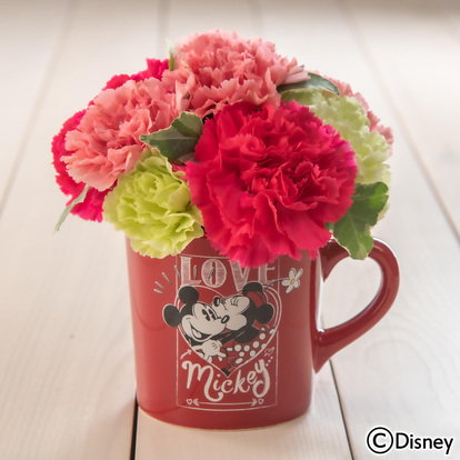 母の日 ディズニーデザインのお花 全13品 日比谷花壇の フラワーギフト が超おすすめ ディズニー特集 ウレぴあ総研