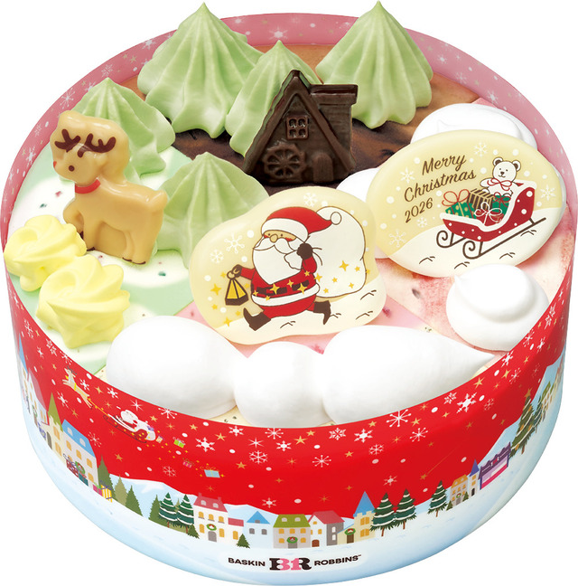クリスマス パレット４【価格】4,000円【「Happy ICE CREAM CHRISTMAS ハッピー アイスクリーム クリスマス」】【「Happy ICE CREAM CHRISTMAS ハッピー アイスクリーム クリスマス」】