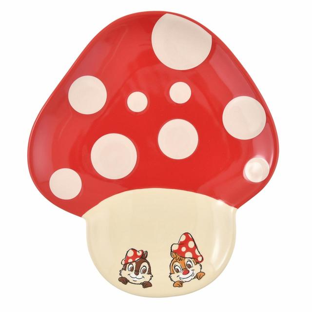 チップ＆デール プレート Mushroom Forest 2,200円