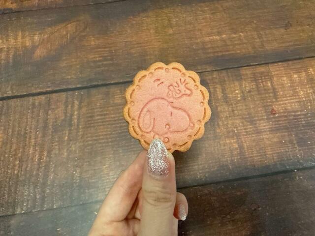 ストロベリー味のサクサククッキー！