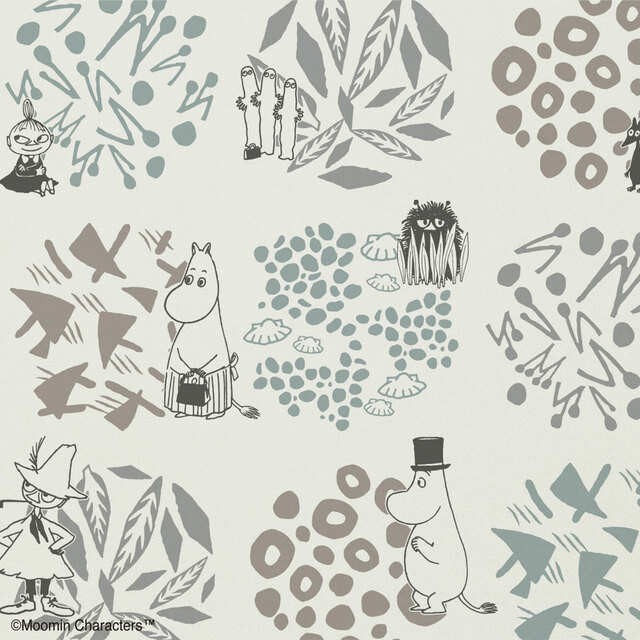 「ムーミン 珪藻土入り ソフトバスマット ボタニス」2,970円（税込）