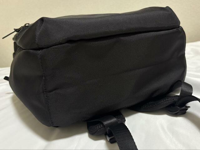 【FOUND GOOD ビジネススクエアリュック】サイズは(約)幅29×高さ44×マチ11cm。マチが大きいので荷物を整理しやすいです!