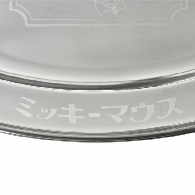 ミッキー プレート オーバル ステンレス DISNEY レトロ喫茶 2,200円