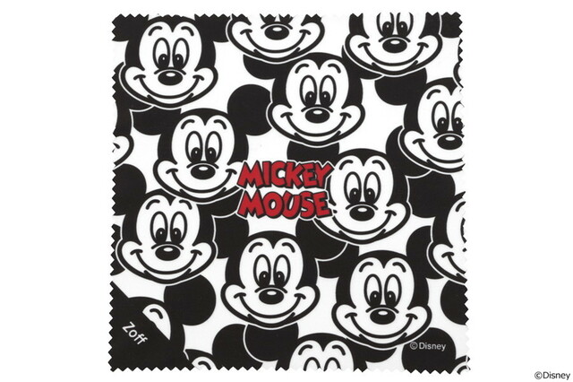 オリジナルメガネケース＆メガネ拭き ¥2,000｜DISNEY_CASE&CLOTH　DISNEY-CASE-BK｜Mickey Mouse Model｜Disney Collection created by Zoff Mickey & Friends（ディズニーコレクション クリエイテッドバイゾフ ミッキーアンドフレンズ）