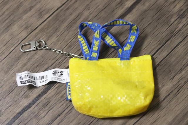 IKEA（イケア）ミニバッグ「クノーリグバッグ イエロー」／イエローは原宿店限定