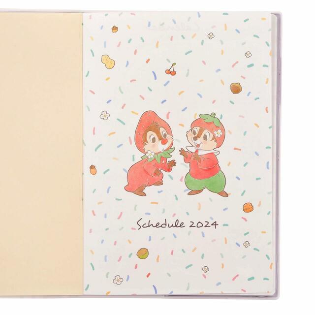 チップ＆デール 手帳・スケジュール帳 Calendar＆Organizer 2024 1,430円