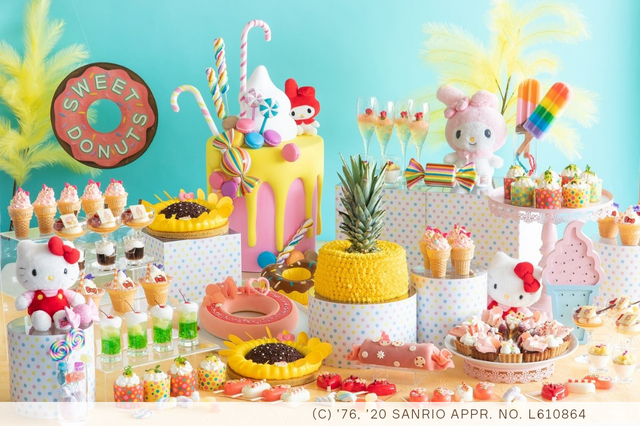 「サマー・スイーツ・フェスティバル ～ハローキティ ・ マイメロディ コラボティーパーティ～」