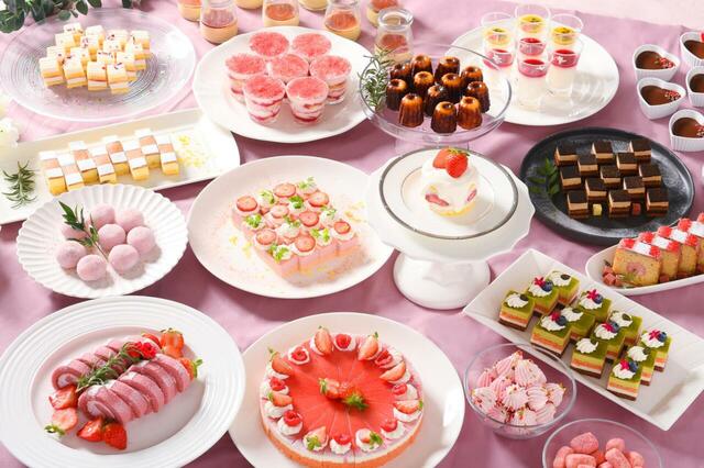 「いちごスイーツフェス」【ホテルプラザ神戸の豪華すぎる「冬のごちそうバイキング」にクリスマス限定ディナーメニューが登場!】