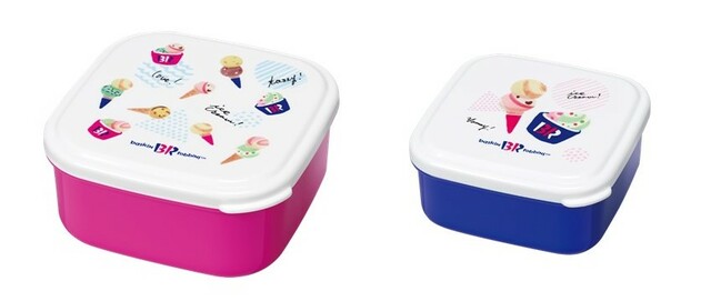 「デザートケース 大小（1セット）」＜価格：2,500円（税込）＞【お値段分のチケット＆オリジナルグッズ付き！絶対おトクな「サーティワン福袋 2025」モバイル予約スタート】