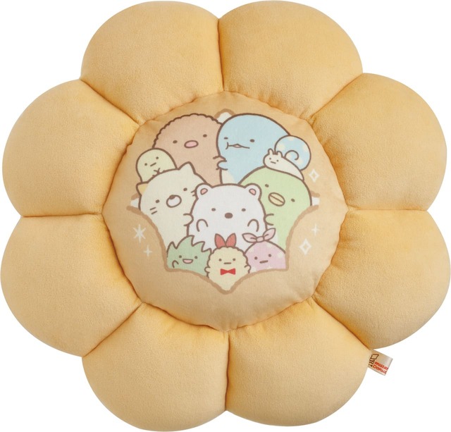 【ミスタードーナツ×すみっコぐらし】「クッション」3,850 円